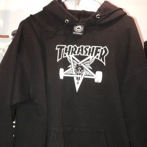 Men’s Black Thrasher Hoodie